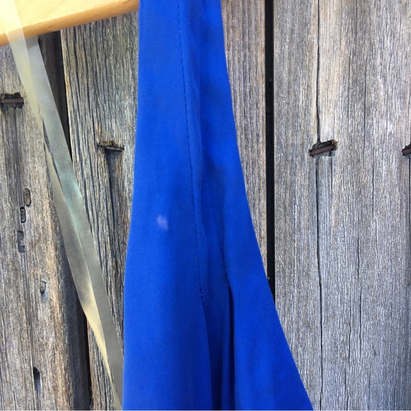 NWT Parker Wales Halter Top Silk Blue M - Picture 5 of 16
